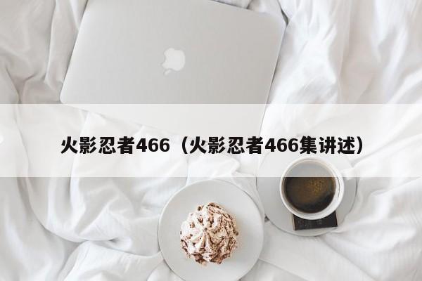 火影忍者466（火影忍者466集讲述）