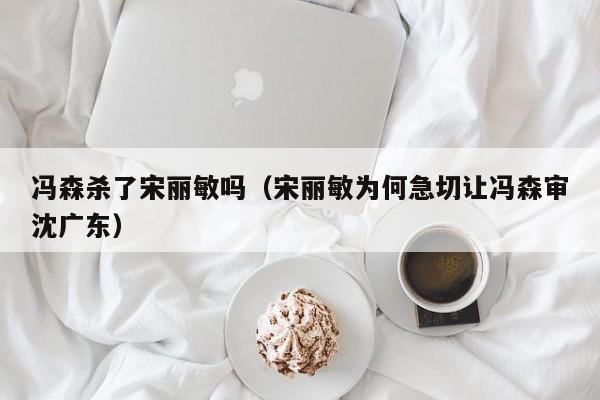 冯森杀了宋丽敏吗（宋丽敏为何急切让冯森审沈广东）