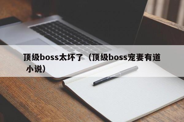 顶级boss太坏了（顶级boss宠妻有道 小说）