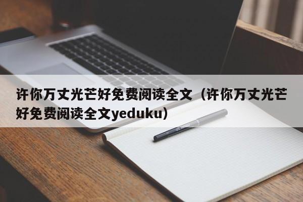 许你万丈光芒好免费阅读全文（许你万丈光芒好免费阅读全文yeduku）